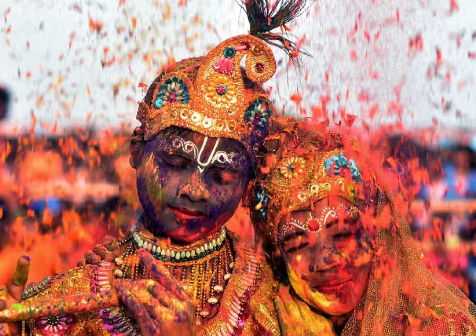 Holi Le Festival des couleurs et da la Joie en Inde